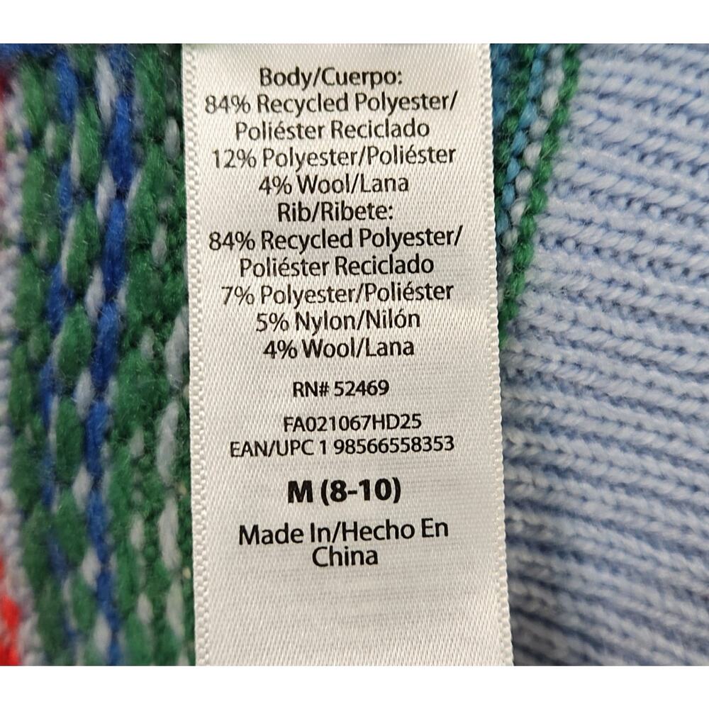 FREE ASSEMBLY Women's M Nordic Sweater Multicolor Recycled Poly & Wool 38" NEW - Picture 8 of 8